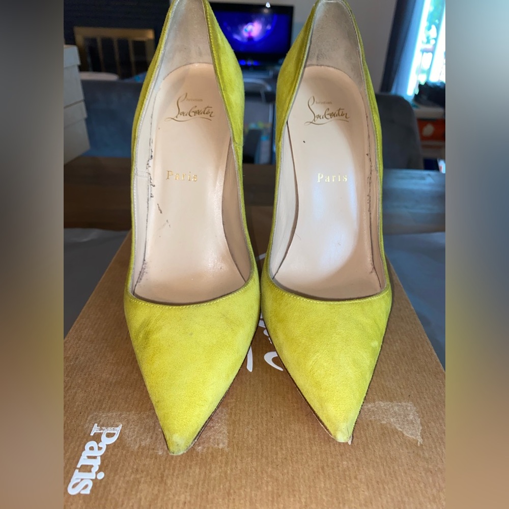 Christian Louboutin So Kate 120 MM Suede US 38.5